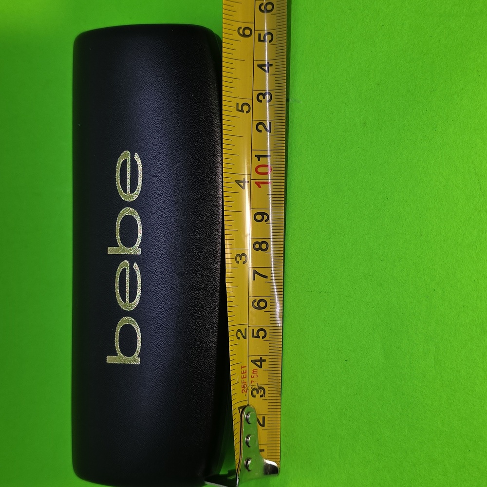 Bebe Black Clamshell Eyeglass Case (Case Only) - Picture 3 of 7